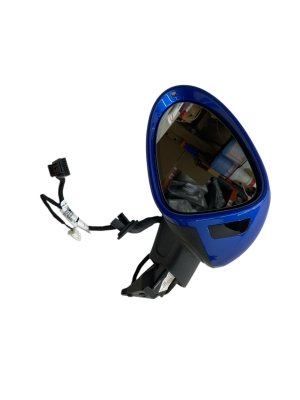 2015-2019 Porsche Macan Blue Power Blind Spot Auto Dimming Door/Side View Mirror - Left (Driver) (Used OEM)