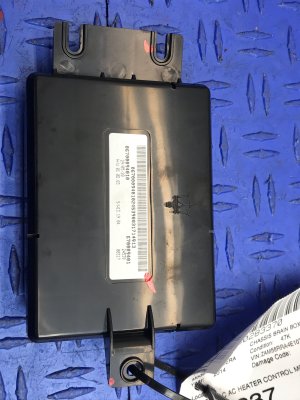 2013-2016 Maserati Quattroporte HVAC Heater and AC Control Module (Used OEM)