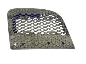 2010-2013 Audi R8 Black Hood Scoop Air Vent Grille Panel - Rear (Used OEM)