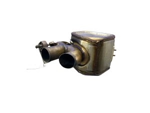 2015-2018 Ferrari California T Exhaust Muffler Pipe and Tube - Rear (Used OEM)