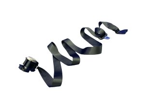 2025-2026 Kia K4 Black Center Seat Belt Assembly - Rear, Left (Driver) (Used OEM)