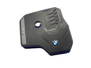 2020-2024 BMW X3 Black Engine Appearance Trim Cover (Used OEM)