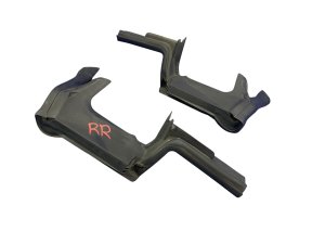 2011-2015 Audi R8 Convertible B-Pillar Weatherstrip Trim Set - Rear (Used OEM)