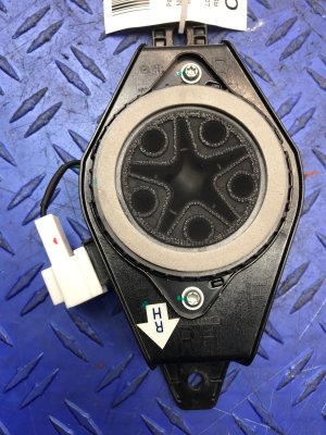2017-2022 Genesis G90 Center Package Tray Subwoofer Speaker - Rear (Used OEM)