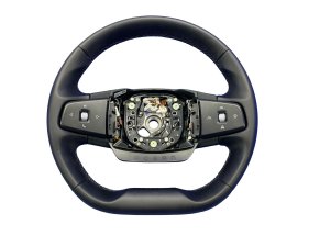 2023-2024 Fisker Ocean Black Leatherette Steering Wheel - Front (Used OEM)