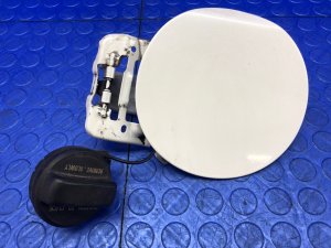 2016-2022 Acura ILX White Fuel Filler Door with Housing - Rear (Used OEM)