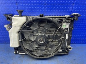 2017 Genesis G80 Radiator and A/C Condenser Cooling Fan Assembly (Used OEM)