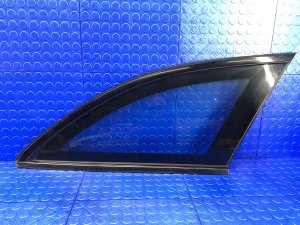 2017-2026 Mercedes-Benz E350 Black Wagon Quarter Glass with Black Moulding - Rear, Right (Passenger) (Used OEM)