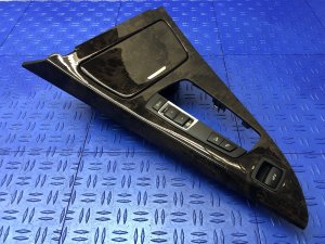 2010-2017 BMW 528i Center Console Gear Shifter Bezel with Switches (Used OEM)