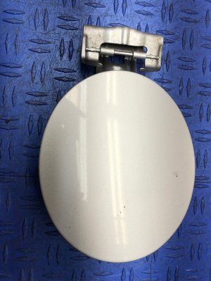 2015-2024 Nissan Murano Silver Fuel Tank Filler Door (Used OEM)