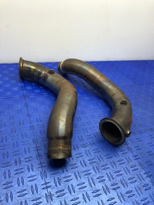 2011-2016 BMW M5 Aftermarket Exhaust Downpipe Set (Used OEM)