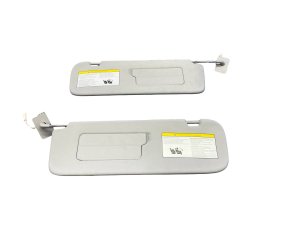 2024-2026 Tesla 3 Gray Sun Visor Set - Front, Right (Passenger) (Used OEM)