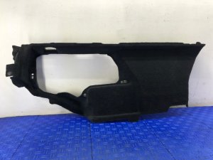 2017-2023 Porsche Panamera Black Trunk Wall Carpet Trim Panel - Rear (Used OEM)