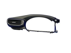2020-2025 Ford Police Interceptor Utility Black Dashboard Air Vent and Duct with Trim Panel - Front (Used OEM)