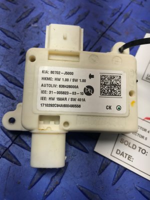 2018-2023 Kia Stinger Seat Occupant Weight Detector Control Module - Front, Right (Passenger) (Used OEM)