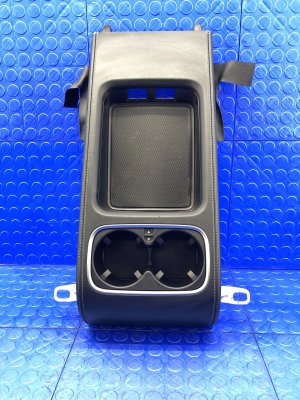 2017-2023 Mercedes-Benz E500 Seat Center Console Storage Box Cupholder - Rear (Used OEM)