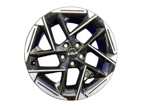 2025-2026 Kia K4 Silver 18x8 5-Double Spoke Machined Alloy Wheel (Used OEM)