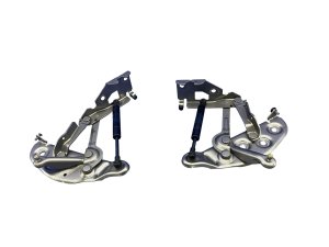 2006-2013 Bentley Flying Spur Hood Hinge and Support Strut Set - Front, Right (Passenger) (Used OEM)