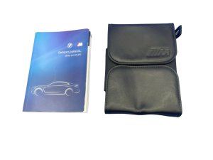2021-2025 BMW M4 Black Owners Manual Book and Booklet Set with Case (Used OEM)