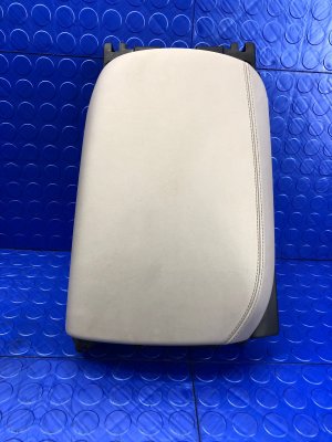 2014-2020 BMW i8 Gray Center Console Lid Armrest - Front (Used OEM)