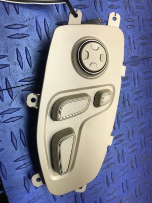 2017-2019 Genesis G90 Power Seat Adjustment Switch - Front, Right (Passenger) (Used OEM)