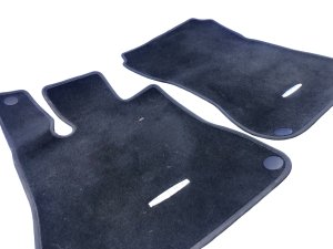 2014-2020 Mercedes-Benz S320 Black Carpet Floor Mat Set - Front (Used OEM)