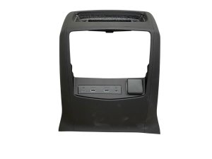 2021-2025 GMC Yukon XL Center Console HVAC Storage Trim Panel with Dual USB - Rear (Used OEM)