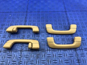 2017-2020 Genesis G80 Beige Interior Roof Grab Handle Set - Front (Used OEM)