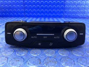 2014-2017 Audi S7 Center Console Temperature Control Panel with Vent - Rear (Used OEM)