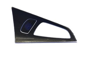 2012-2018 Audi A7 Black Interior Door Molding Trim Panel - Rear (Used OEM)