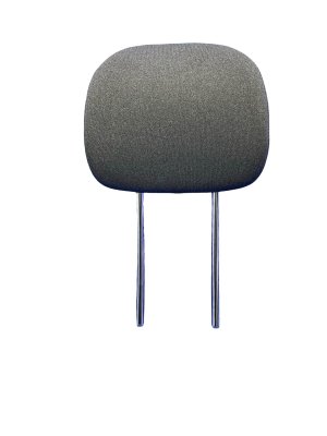 2025-2026 Kia K4 Gray Seat Cloth Headrest - Front, Left (Driver) (Used OEM)