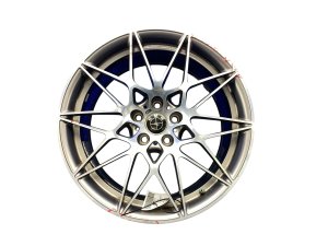 2016-2021 BMW M2 Silver 20x10 Multi-Spoke M Sport Silver Alloy Rear Wheel (Used OEM)