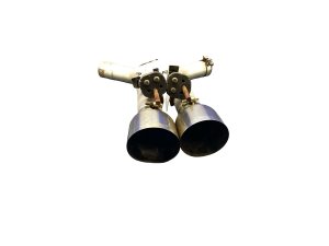 2015-2023 Chrysler 300 Aftermarket Custom Straight Exhaust Pipe with Tips - Rear (Used OEM)