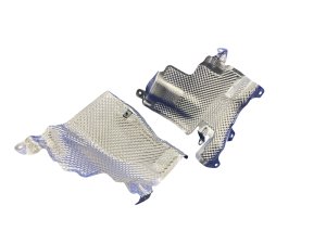 2017-2023 McLaren 720S Exhaust Manifold Heat Shield Panel Set (Used OEM)