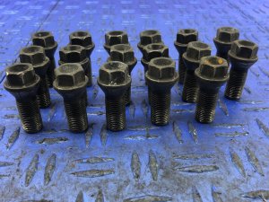  BMW 7 series Wheel Lug Bolt Set (Used OEM)