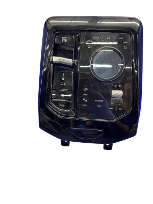 2024-2025 BMW 530e Black Center Console Media and Navigation Control Panel (Used OEM)