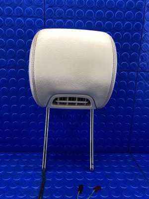 2017-2023 Mercedes-Benz C280 Beige Seat Airscarf Leather Headrest - Front, Right (Passenger) (Used OEM)