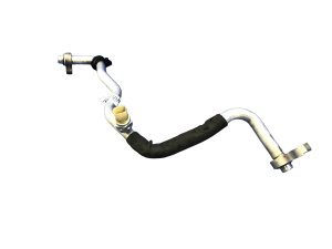2022-2024 Lucid Air Green A/C Refrigerant Chiller Outlet Hose (Used OEM)