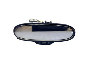2008-2010 Audi TT Black Auto-Dimming Interior Rear View Mirror with Compass (Used OEM)