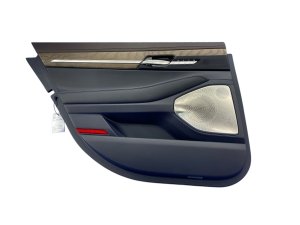 2020-2022 Genesis G90 Blue Door Interior Trim Panel - Rear, Left (Driver) (Used OEM)
