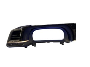 2025 Toyota Crown Signia Black Dashboard Instrument Cluster Trim Panel with AC Vent - Front (Used OEM)