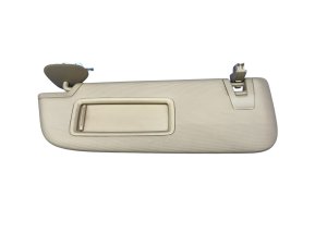 2010-2016 Porsche Panamera Beige Illuminated Sun Visor Set - Front, Right (Passenger) (Used OEM)
