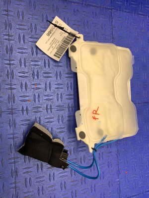 2024-2025 GMC Acadia Gray Illuminated Sun Visor Set (Used OEM)