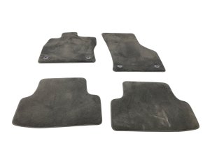 2022-2024 Audi A3 Black Front and Rear Carpet Floor Mat Set (Used OEM)