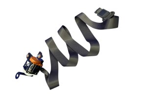 2022-2025 Kia Carnival Black 3rd Row Center Seat Belt Assembly - Rear, Right (Passenger) (Used OEM)