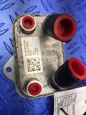 2013-2020 Maserati Quattroporte Power Steering Fluid Oil Cooler (Used OEM)