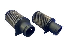 2017-2023 Audi R8 K&N Air Intake Filter Set with Carbon End Caps (Used OEM)