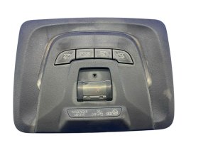 2023-2025 Toyota bZ4X Black Overhead Console with Dome and Map Lights - Front (Used OEM)