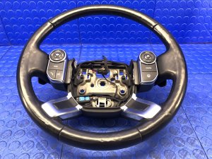 2013-2021 Land Rover Range Rover Black Leather Heated Steering Wheel (Used OEM)