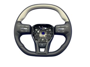 2025-2026 Kia K4 Black Sport Leatherette Steering Wheel - Front (Used OEM)